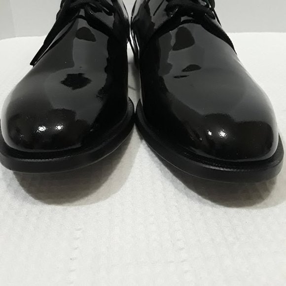 Kenneth Cole New York Keep T-Rack Mens Black Patent Leather Lace Up Oxfords 9.5M main image 8